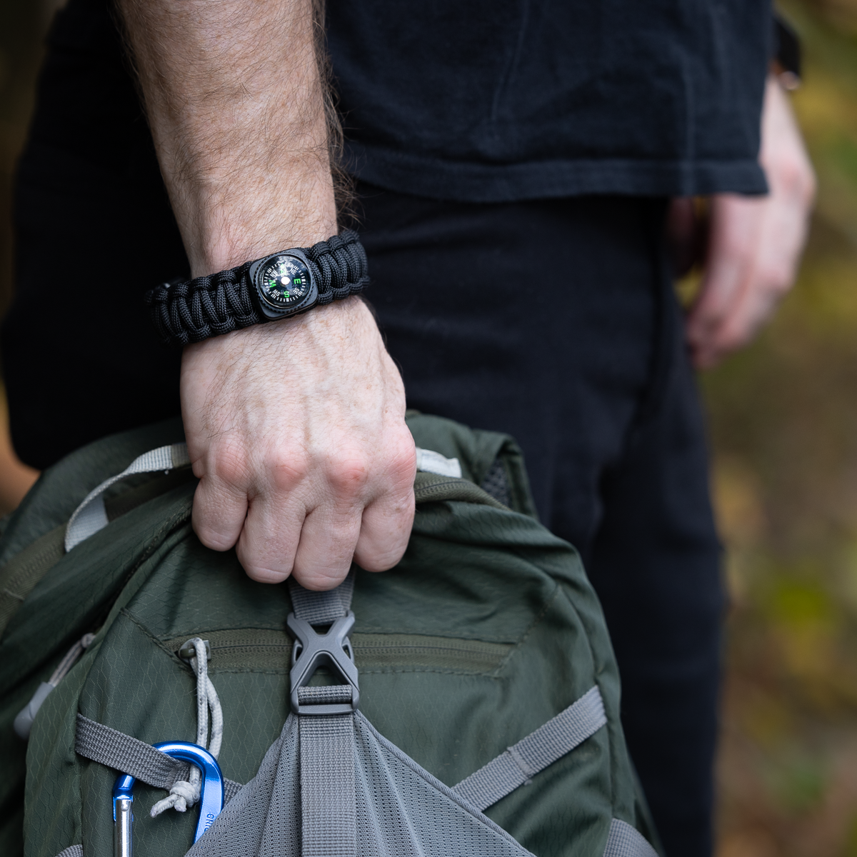 Paracord Bracelet (Multi-Tool) with Compass