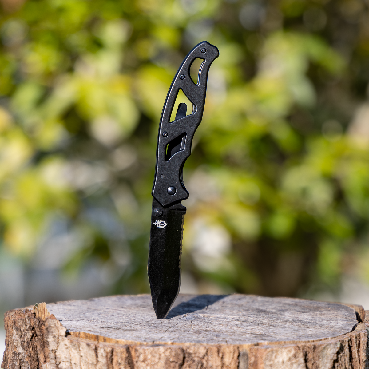 Gerber - Paraframe II Tanto Serrated, Black - Slim 3.5" Folding Knife for Every Carry and Outdoor Use – The Outdoor and Defense Store