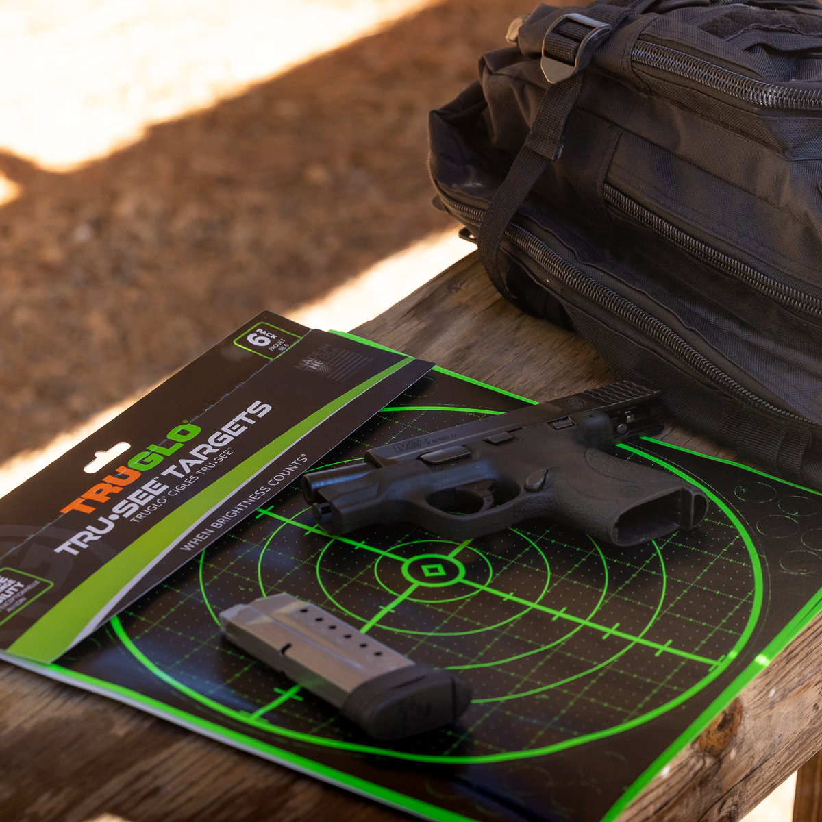 TRUGLO - Tru-See 100yd Reactive Splatter Target