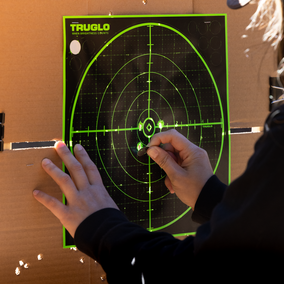 TRUGLO - Tru-See 100yd Reactive Splatter Target