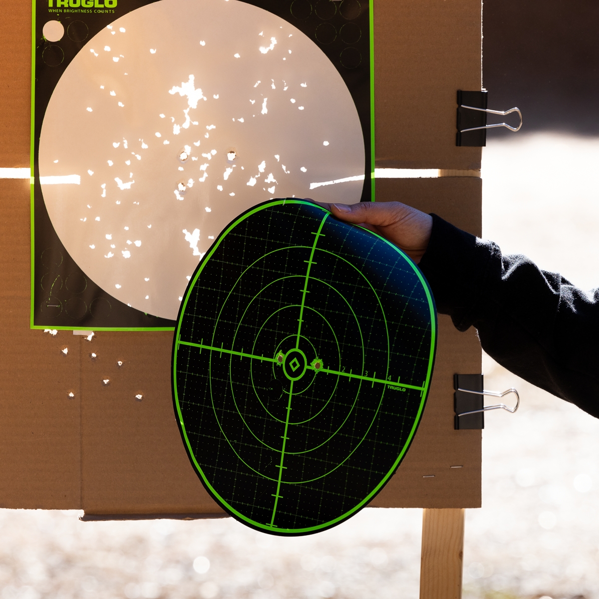 TRUGLO - Tru-See 100yd Reactive Splatter Target